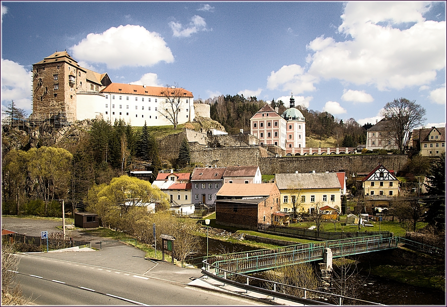 Bečov nad Teplou, hrad, barok.zámek