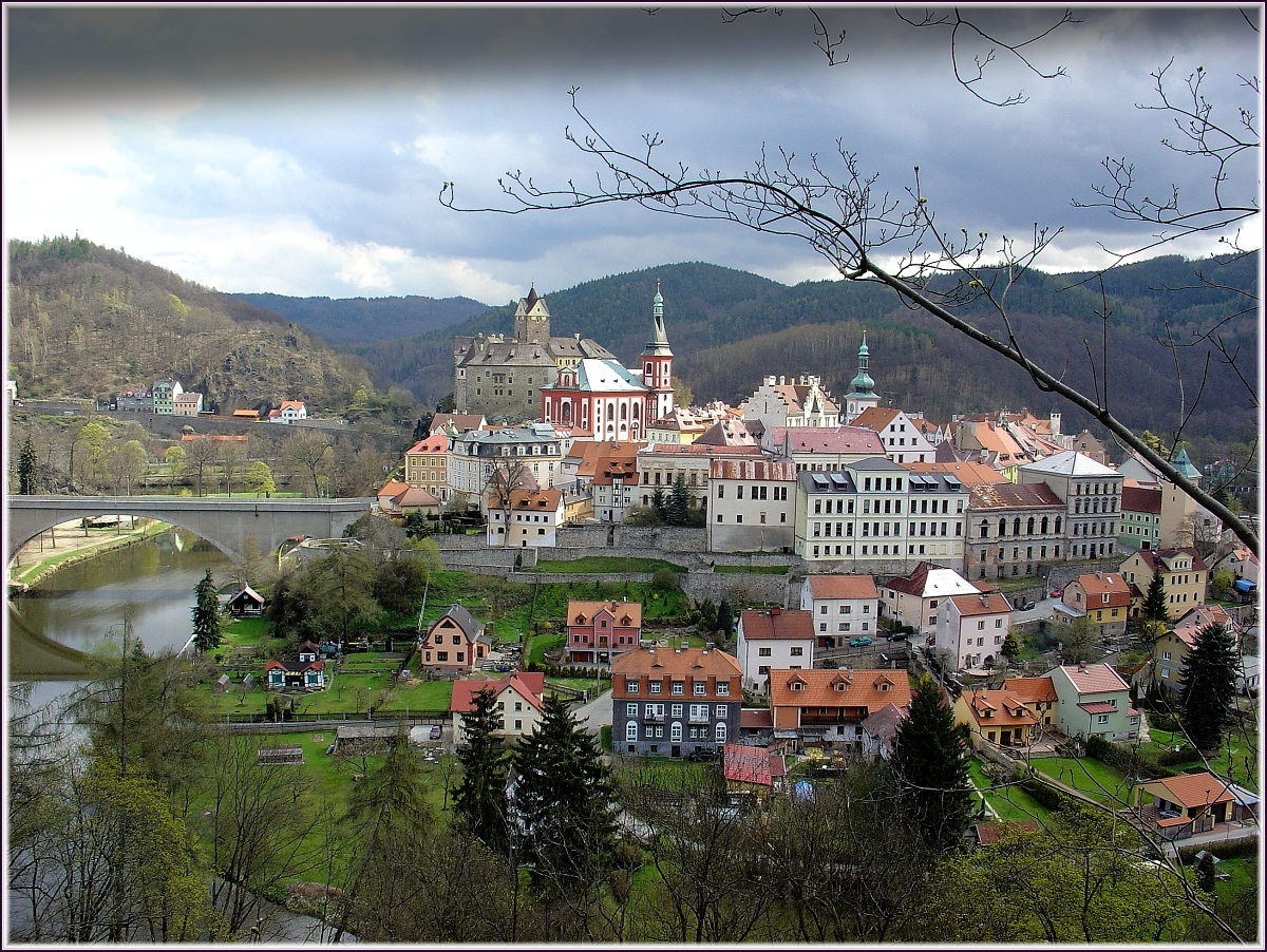 Loket nad Ohří, centrum