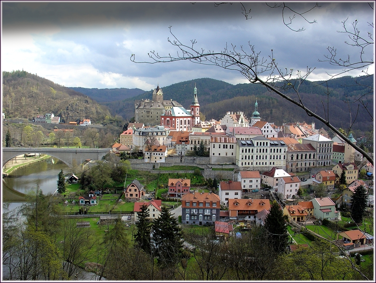 Loket nad Ohří, centrum